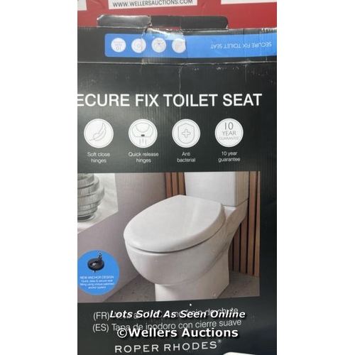 1160 - ROPER RHODES TOILET SEAT / APPEARS NEW OPEN BOX / C15