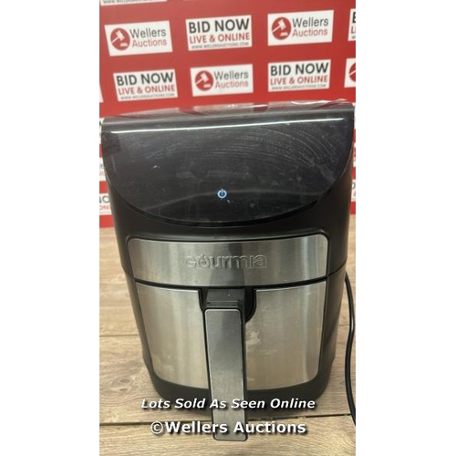 1165 - GOURMIA 6.7L DIGITIAL AIR FRYER / POWERS UP/ SIGNS OF USE  / SIGNS OF USE