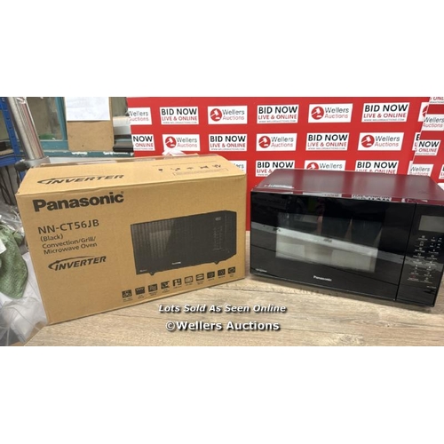 1578 - PANASONIC NN-CT56JBBPQ COMBI MICROWAVE / A12 [3418]