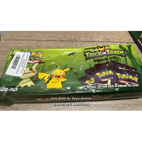 1582 - POKEMON BOOSTER BUNDLE / A10 [3418]