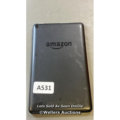 8618 - X1 AMAZON FIRE HD 7 - 5TH GENERATION (2015), MODEL SV98LN - FACTORY SETTINGS RESTORED