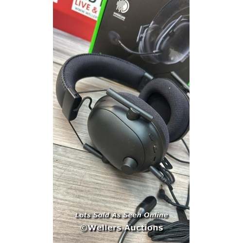 8502 - RAZER BLACK SHARK V2 PRO WIRELESS GAMING HEADSET / POWERS UP / MINIMAL SIGNS OF USE