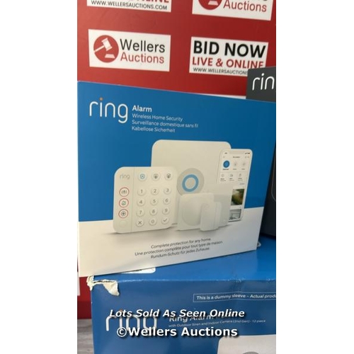 8503 - RING ALARM STARTER KIT / APPEARS NEW OPEN BOX