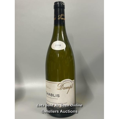 108 - 2018 Domaine Sebastien Dampt Chablis, 75cl, 12.5% / AN17