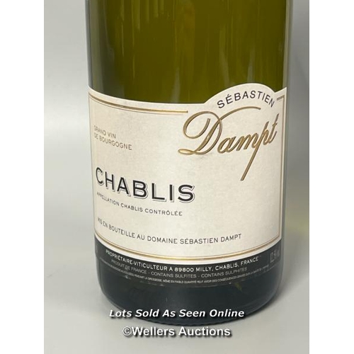 108 - 2018 Domaine Sebastien Dampt Chablis, 75cl, 12.5% / AN17