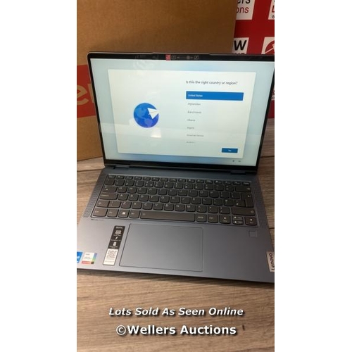 8723 - LENOVO IDEAPAD FLEX 5, INTEL CORE I5, 16GB RAM, 512GB SSD, 14 INCH CONVERTIBLE 2 IN 1 LAPTOP, 82Y000... 