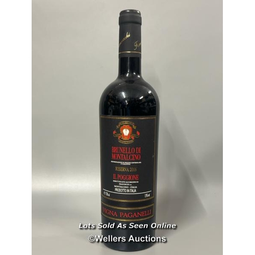 115 - 2016 Brunello di Montalcino Riserva Vigna Paganelli Il Poggione, 75cl, 15% / AN17