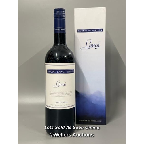 119 - 2017 Mount Langi Ghiran Shiraz, Grampians, 75cl, 13.8% / AN18