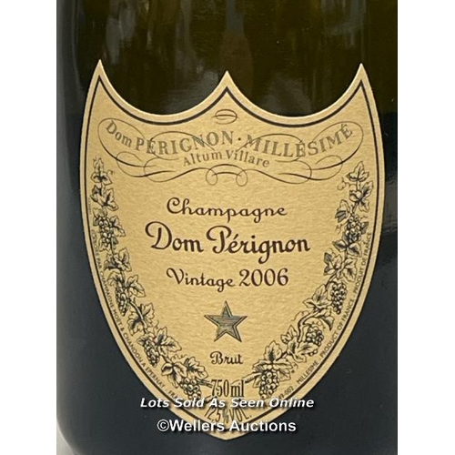 121 - 2006 Dom Perignon Vintage Champagne, 75cl, 12.5% / AN18