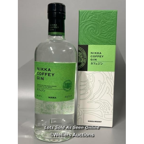 122 - Nikka Coffey Gin, 70cl, 47% / AN18