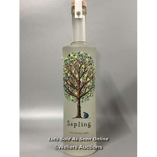 127 - Sapling Climate Positive Vodka, 70cl, 40% / AN18