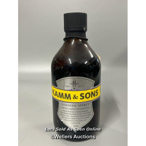 129 - Kamm & Sons Ginseng Spirit, 50cl, 33% / AN18