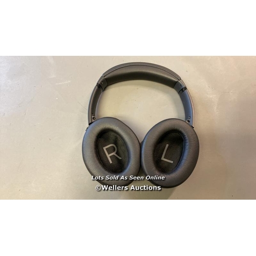 9506 - BOSE MODEL: 437310 HEADPHONES WITH CASE AND CABLE