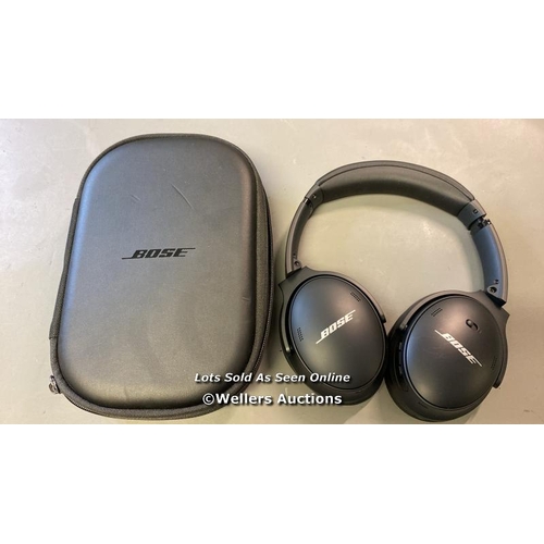 9523 - BOSE MODEL: 437310 HEADPHONES WITH CABLE AND CASE