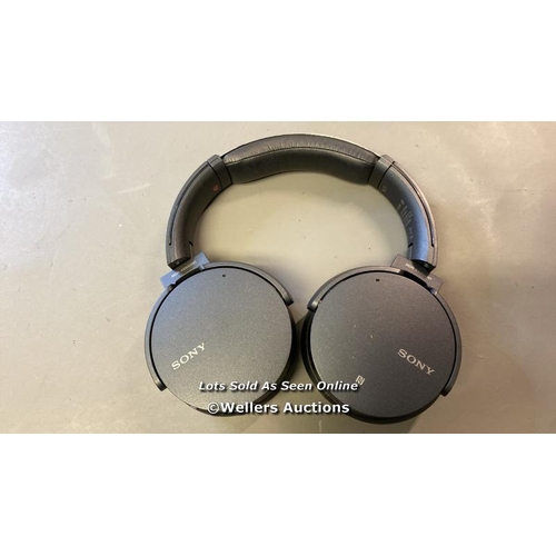 9539 - SONY WIRELESS MDR-XB950N1 HEADPHONES - NO FOAM