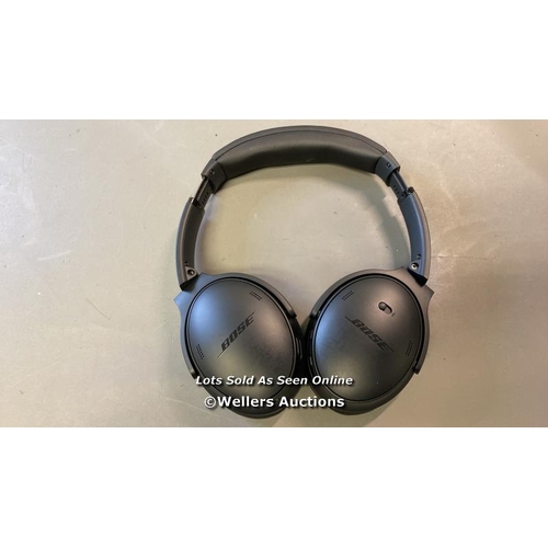 9546 - BOSE QC MODEL: 437310 HEADPHONES