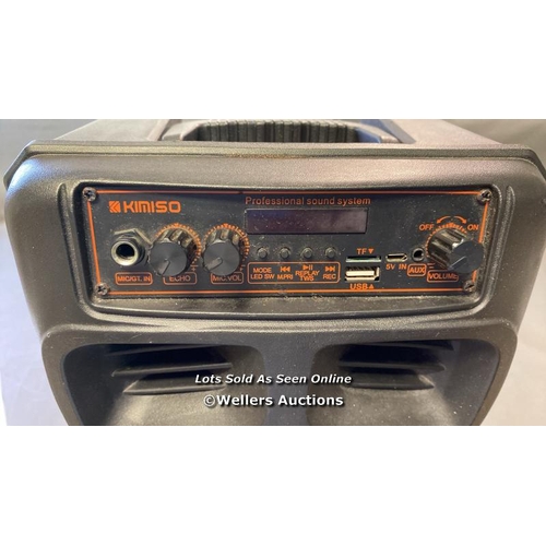 9620 - KIMISO PROFESSIONAL SOUND SYSTEM