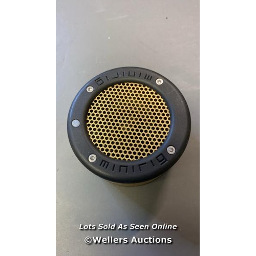 9627 - MINIRIG MINI 2 PORTABLE RECHARGEABLE BLUETOOTH SPEAKER - GOLD