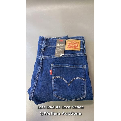 9642 - LEVI'S 311 SHAPPING SKINNY TROUSERS SIZE 29 X32 / BRAND NEW