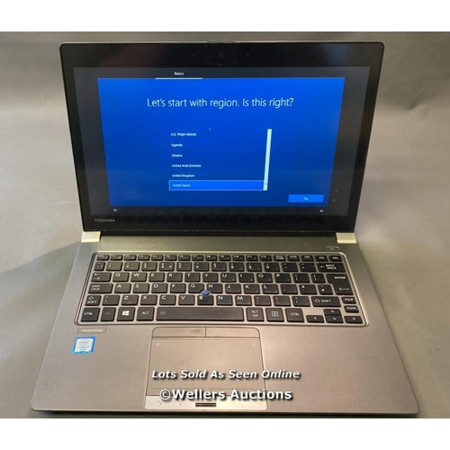 9679 - LAPTOP: TOSHIBA 500GB HD CORE 17-65004 @ 65004 @2.5GZ 16GB RAM WIN 10