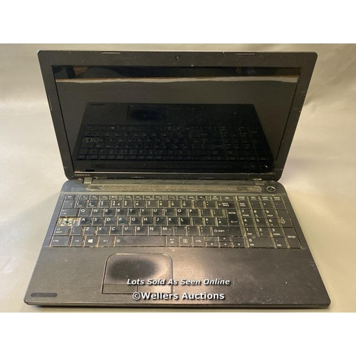 9687 - LAPTOP: TOSHIBA 500GB HD INTEL CELERON 1005M@ 1.9GHZ 4GB RAM WIN 10