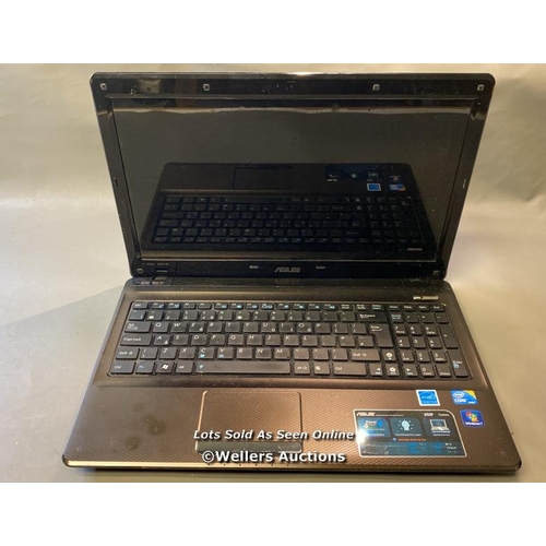 9693 - LAPTOP: ASUS CORE 15-M480 @ 2.67GHZ 4GB HD 500 GB HB WIN 10