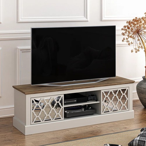 8014 - RRP: 133.99 - MARLOW HOME CO. SUFLY TV STAND FOR TVS UP TO 65