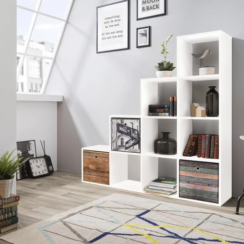 8021 - RRP: 95.99 - 17 STORIES HUSSON BOOKCASE ** PLEASE NOTE: THIS LOT WILL BE AVAILABLE FOR COLLECTION IN... 