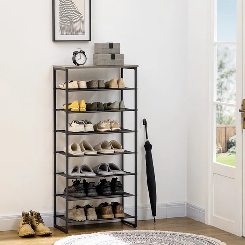 8043 - RRP: 48.99 - BOROUGH WHARF 21 PAIR SHOE RACK ** PLEASE NOTE: THIS LOT WILL BE AVAILABLE FOR COLLECTI... 