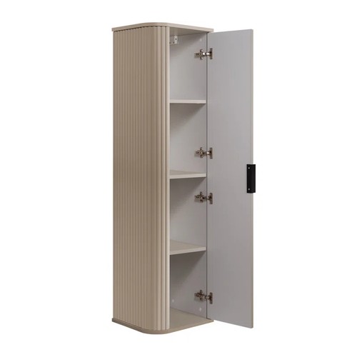 8050 - RRP: 375.99 - LATITUDE RUN ALANYAH MEDIUM DENSITY FIBERBOARD (MDF) FREESTANDING LINEN CABINET / FINI... 