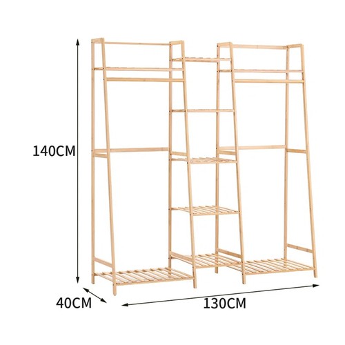 8072 - RRP: 47.99 - REBRILLIANT QUINTON 130CM CLOTHES RACK ** PLEASE NOTE: THIS LOT WILL BE AVAILABLE FOR C... 