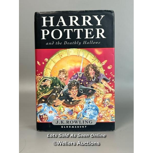 145 - Harry Potter and the Deathly Hallows by J.K. Rowling. Hardback first edition ISBN 978 0 7475 9105 4 ... 