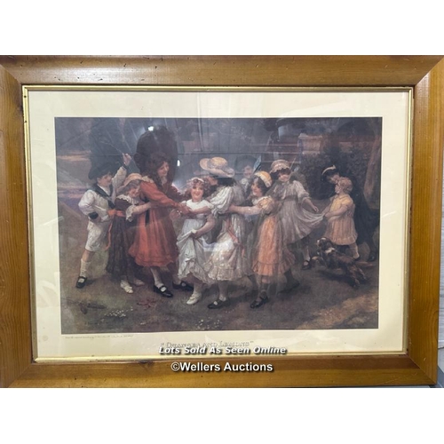 175 - Framed Sheridan Knowles print 