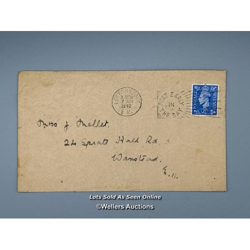 61 - A letter and envelope by the War Organisation of the British Red Cross and Order of St. John from Mi... 