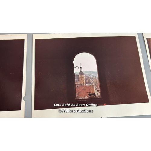 88 - Eight original external photographs of Colditz Castle taken by the BBC c. 1971 for use in the Coldit... 