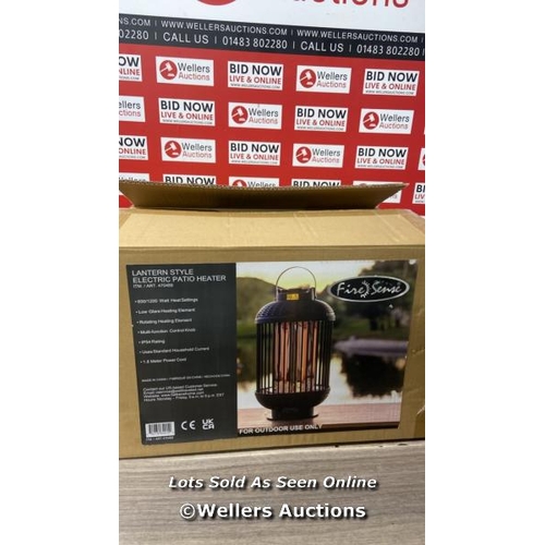 2345 - ELECTRIC LANTERN HEATER  WELL TRAVELED / APPEARS NEW / OPEN BOX / B13