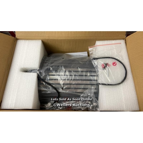 2345 - ELECTRIC LANTERN HEATER  WELL TRAVELED / APPEARS NEW / OPEN BOX / B13