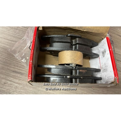 3016 - BREMBO P36022 FRONT DISC BRAKE PAD - SET OF 4 / APPEARS NEW OPEN BOX / A25 [0]