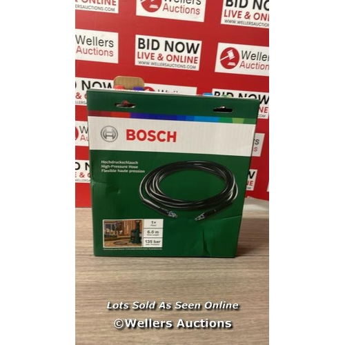 3022 - BOSCH 6M HIGH PRESSURE HOSE (COMPATIBLE WITH BOSCH PRESSURE WASHERS: EASYAQUATAK 110/120, UNIVERSALA... 