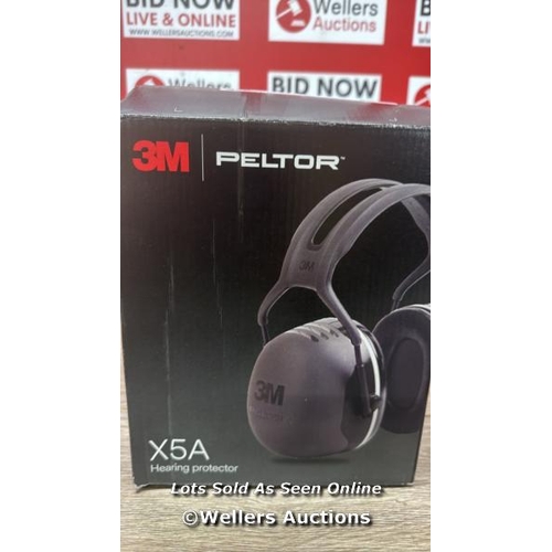 3031 - 3M PELTOR X5A EAR DEFENDERS / MINIMAL SIGNS OF USE / A27 [0]