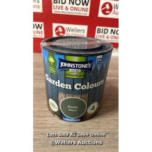 3066 - JOHNSTONEâ��S - GARDEN COLOURS - DUSTY FERN - EXTERIOR WOOD PAINT - FADE RESISTANT - SUITABLE FOR ... 