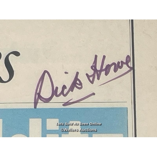 104 - A signed original copy of the Radio Times newspaper dated 5-11 January 1974 with four signatures inc... 