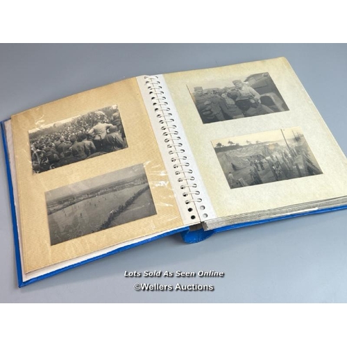 110 - A collection of original photographs taken from Stalag 3a Luchenwalde Camp during WW2 which housed P... 