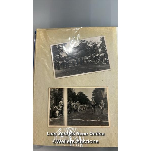 110 - A collection of original photographs taken from Stalag 3a Luchenwalde Camp during WW2 which housed P... 