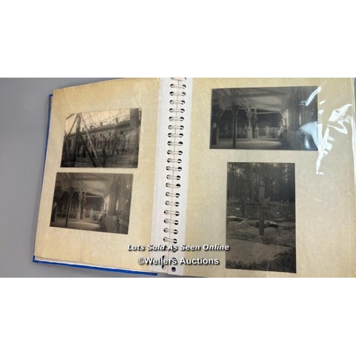 110 - A collection of original photographs taken from Stalag 3a Luchenwalde Camp during WW2 which housed P... 