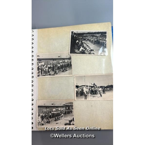 110 - A collection of original photographs taken from Stalag 3a Luchenwalde Camp during WW2 which housed P... 