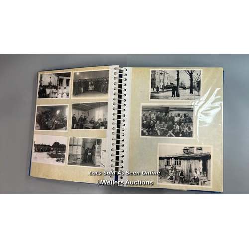 110 - A collection of original photographs taken from Stalag 3a Luchenwalde Camp during WW2 which housed P... 