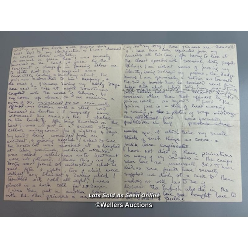 112 - An original type written note addressed to Aveling dated 14th October 1918 about 1 month prior to th... 