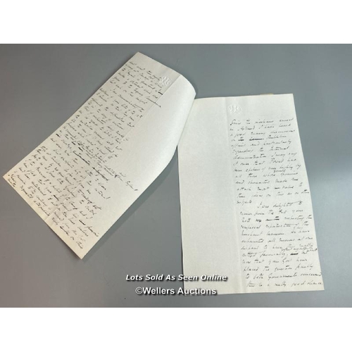 113 - An original hand written letter dated 19th September 1918 written from the Hague in the Netherlands.... 