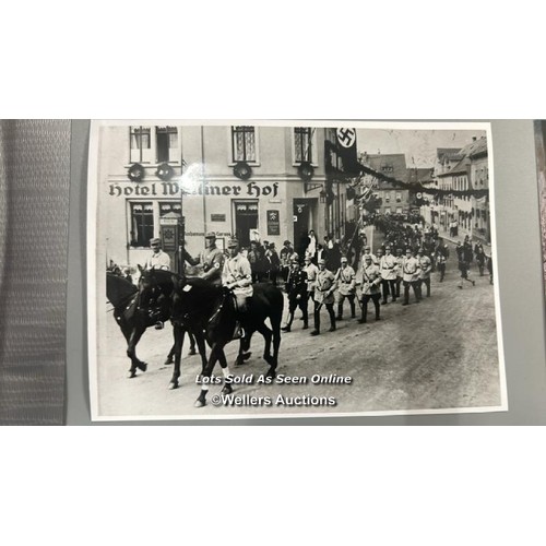 46 - A selection of photographs depicting parts of the town of Colditz and from what appears to be the bo... 